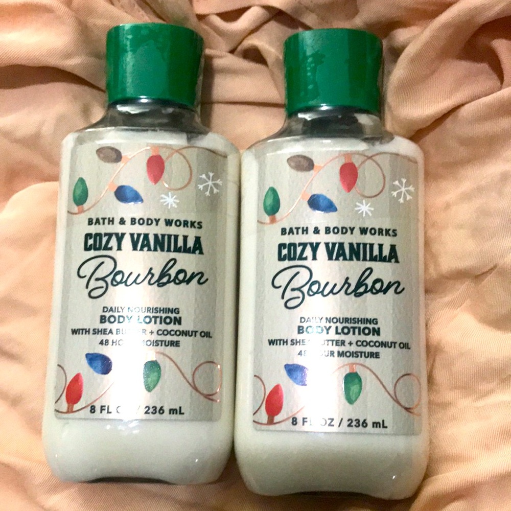 NEW- Bath & Body Works- Cozy Vanilla Bourbon